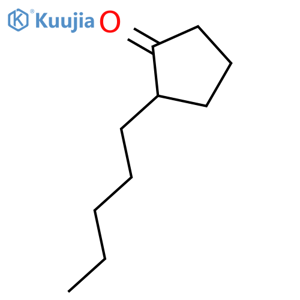 2-Pentylcyclopentanone structure