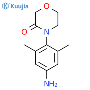 4-(4-Amino-2,6-dimethylphenyl)morpholin-3-one structure