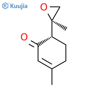 2-CYCLOHEXEN-1-ONE, 3-METHYL-6-[(2R)-2-METHYLOXIRANYL]-, (6S)- structure