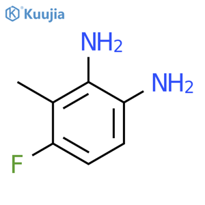 4-Fluoro-3-methylbenzene-1,2-diamine structure