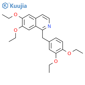 Ethaverine structure