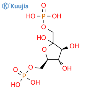 D-Fructose-1,6-diphosphate structure