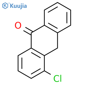 9(10H)-Anthracenone, 4-chloro- structure