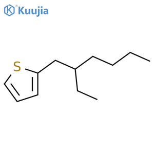 2-(2-Ethylhexyl)thiophene structure