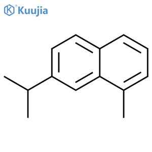 Naphthalene,1-methyl-7-(1-methylethyl)- structure