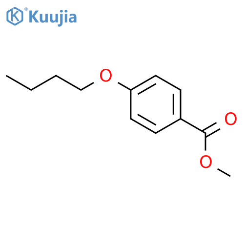 Methyl 4-n-butoxybenzoate structure