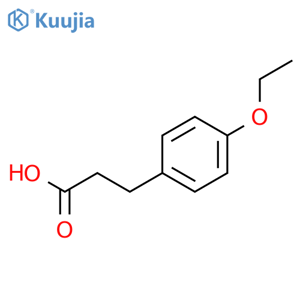 3-(4-Ethoxyphenyl)propanoic acid structure