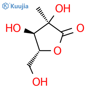 2-C-Methyl-D-ribono-1,4-lactone structure