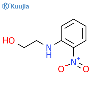 2-(2-Nitroanilino)ethanol structure