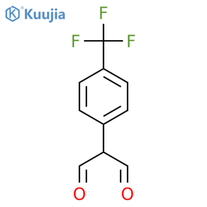 2-4-(Trifluoromethyl)phenylmalonaldehyde structure