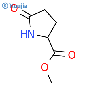 Methyl L-pyroglutamate structure