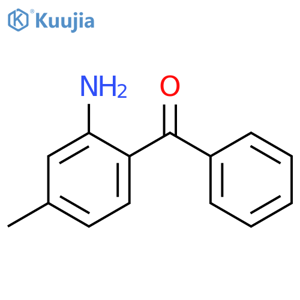 2-Amino-4-methyl-benzophenone structure