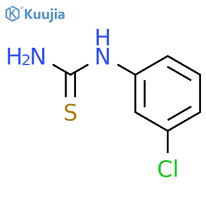 1-(3-Chlorophenyl)thiourea structure