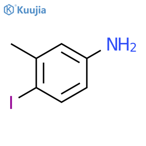 4-Iodo-3-methylaniline structure