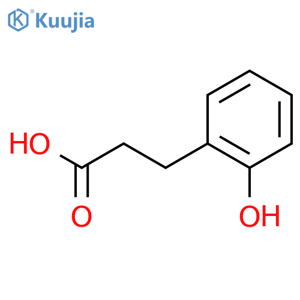 3-(2-Hydroxyphenyl)propionic Acid structure