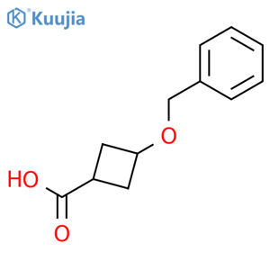 3-Benzyloxycyclobutanecarboxylic acid structure