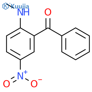 (2-Methylamino-5-nitrophenyl)phenylmethanone structure