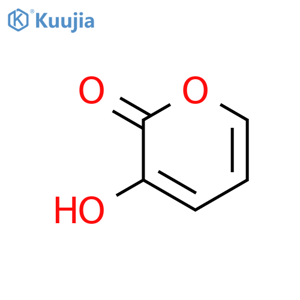 3-Hydroxy-2H-pyran-2-one structure