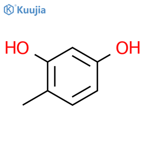 4-methylbenzene-1,3-diol structure