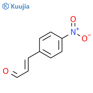 (2E)-3-(4-nitrophenyl)prop-2-enal structure