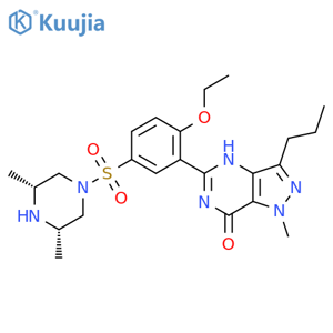 Methisosildenafil structure