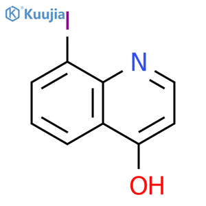 4-Quinolinol, 8-iodo- structure