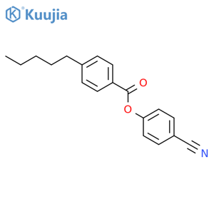 4-Cyanophenyl 4-pentylbenzoate structure