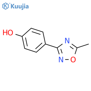 4-(5-METHYL-1,2,4-OXADIAZOL-3-YL)PHENOL structure