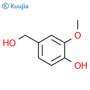 Vanillyl alcohol structure