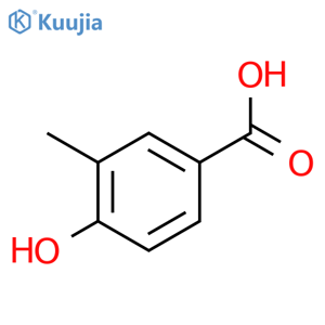 4-Hydroxy-3-methylbenzoic acid structure