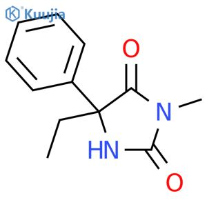 Mephenytoin structure