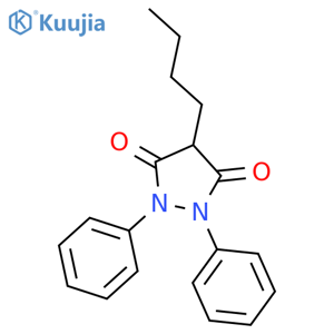 Phenylbutazone structure