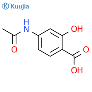 N-Acetyl-4-aminosalicylic Acid structure