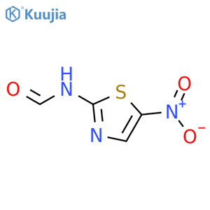 N-(5-nitro-1,3-thiazol-2-yl)formamide structure