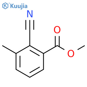 Methyl 2-cyano-3-methylbenzoate structure