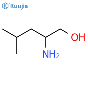 2-Amino-4-methylpentan-1-ol structure