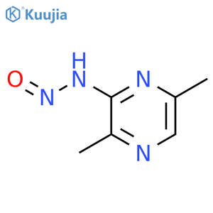 Pyrazinamine,  3,6-dimethyl-N-nitroso-  (9CI) structure