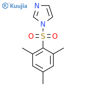 N-Mesitylenesulfonylimidazole structure