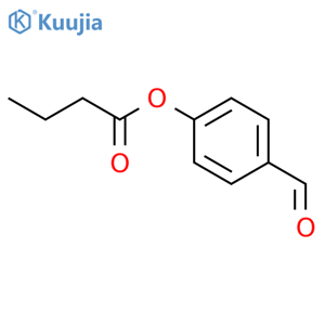 Butanoic acid,4-formylphenyl ester structure