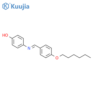 p-Hexyloxybenzylidene p-Aminophenol structure