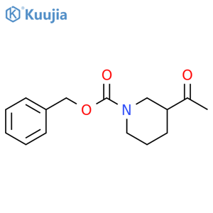 3-Acetyl-Piperidine-1-Carboxylic Acid Benzyl Ester structure