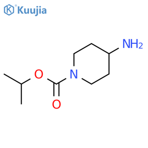 propan-2-yl 4-aminopiperidine-1-carboxylate structure