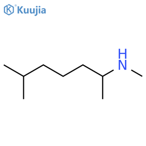 2-Heptanamine,N,6-dimethyl- structure