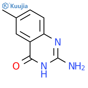 2-amino-6-methyl-3,4-dihydroquinazolin-4-one structure