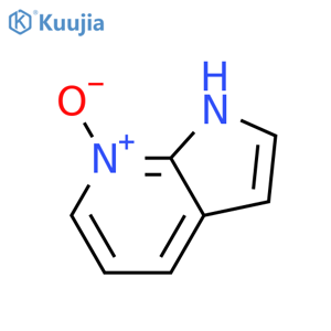 1H-pyrrolo(2,3-b)pyridine 7-oxide structure