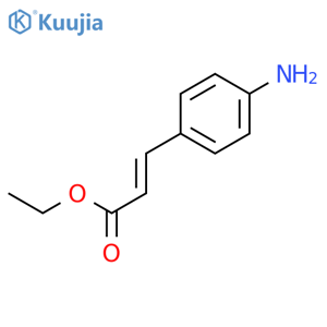Ethyl 4-aminocinnamate structure