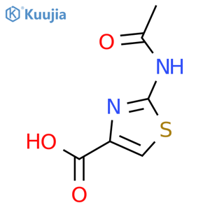 2-(acetylamino)-1,3-thiazole-4-carboxylic acid structure