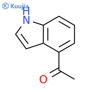 4-acetylindole structure