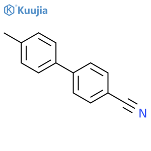 4-Cyano-4'-methylbiphenyl structure