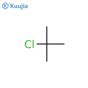 2-Chloro-2-methylpropane structure